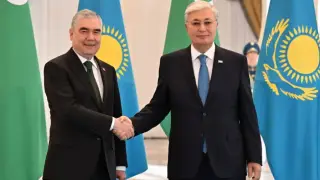 President Tokayev met with the Chairman of Halk Maslahaty of Turkmenistan