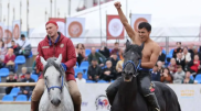 Kazakhstan leads the medal table of the World Nomad Games