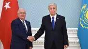 Tokayev meets with Turkish Defense Minister Yasar Guler