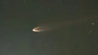 Kazakhstani man captured the rocket's entry into orbit