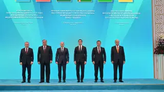 Tokayev welcomes Central Asian presidents and German Chancellor
