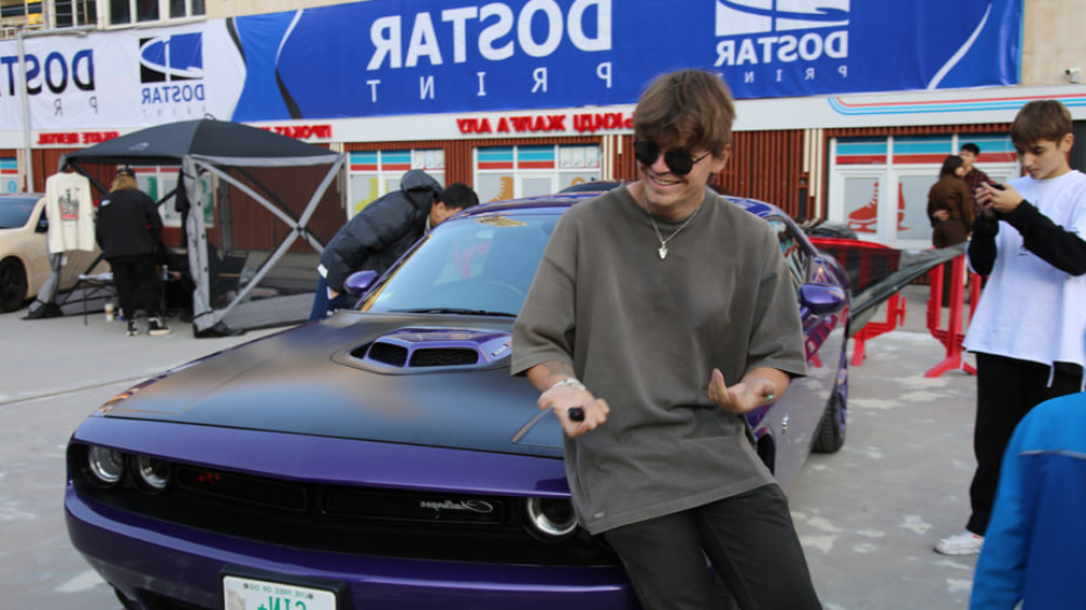 American adventurer Keith Sinclair made an epic journey to Kazakhstan by car