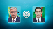 Tokayev congratulated the President of Turkmenistan