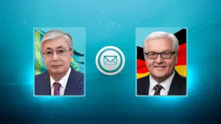 Tokayev congratulated the President of Germany