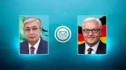 Tokayev congratulated the President of Germany