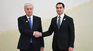 Tokayev has arrived at the forum in Turkmenistan