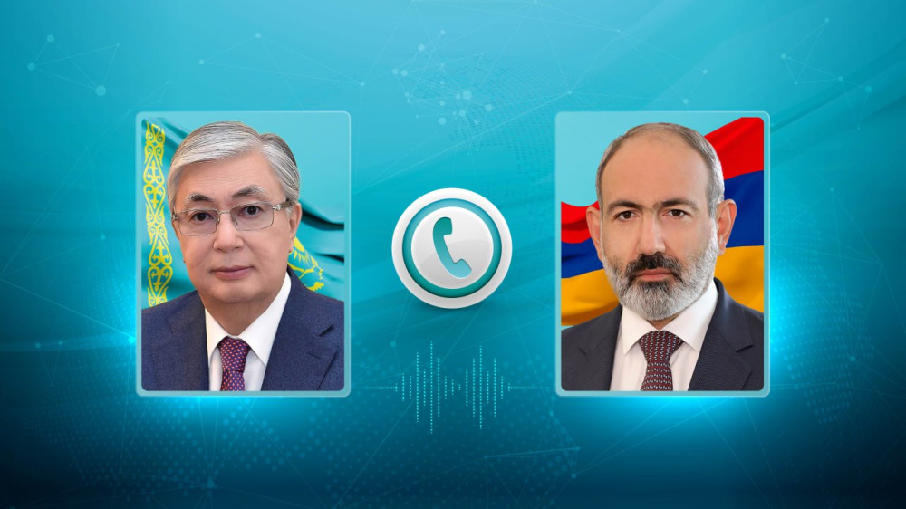 President Tokayev spoke with Armenian Prime Minister Pashinyan