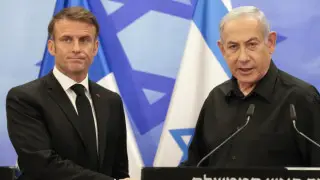 French President Emmanuel Macron: “Israel was created by UN decision“