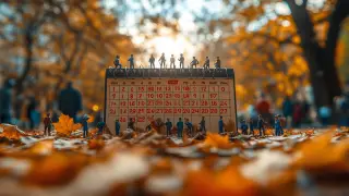 Calendar of days off in November for Kazakhstanis