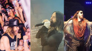 Jared Leto, along with his band Thirty Seconds to Mars, performed in Kazakhstan