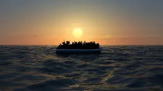 Record number of migrants were rescued in the Atlantic Ocean