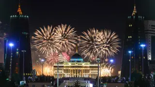 Festive fireworks display for Republic Day will be launched in Astana