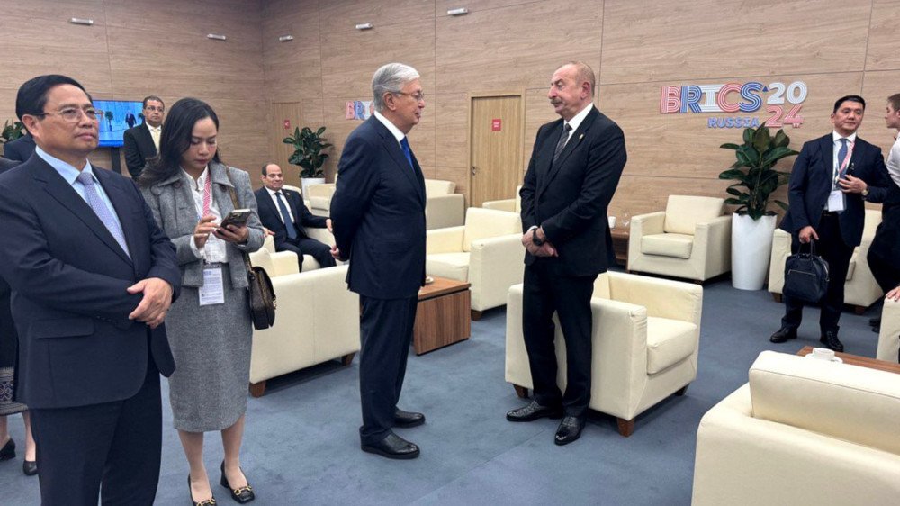 Tokayev spoke with heads of state participating in the BRICS Summit