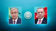Tokayev sent a telegram to Turkish President