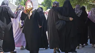 Taliban banned women from speaking to each other in public