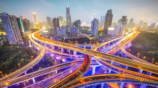 Available bus route options from Kazakhstan to China