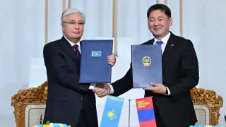 What documents did Kazakhstan and Mongolia sign