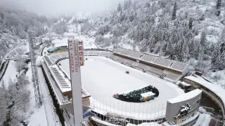 When will the new ice skating season open at Medeu