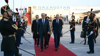 President Tokayev arrives in France for state visit