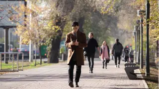 What was the sensitivity of the earthquake in Almaty