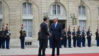 “Thanks to you“ President of France addressed Tokayev