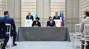 Kazakhstan and France Presidents adopt joint declaration