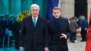 Tokayev invites French President to Kazakhstan