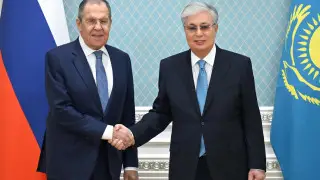 Tokayev received Russian Foreign Minister Lavrov