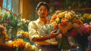 Kazakhstani bought huge flower bouquets and was arrested