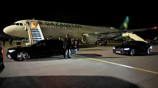 Kassym-Jomart Tokayev arrived in Baku