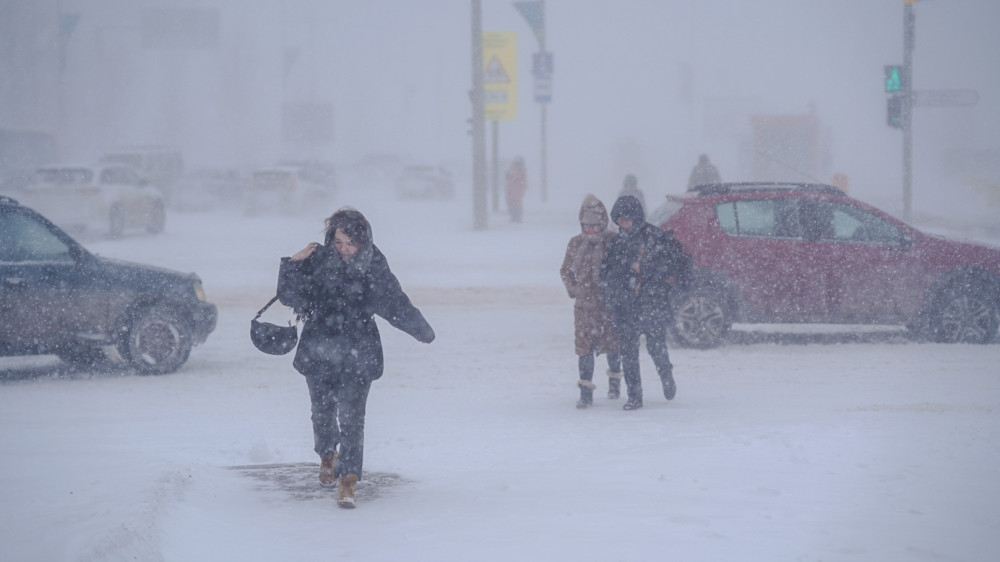 Storm warning has been issued in 14 regions of Kazakhstan