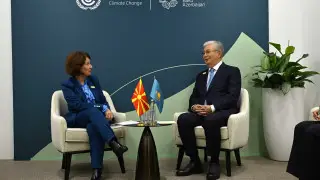 Tokayev met with the President of the Republic of North Macedonia