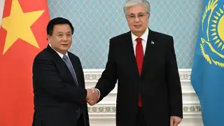 Tokayev met with a Politburo member of Vietnam's Communist Party