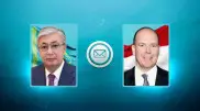 Tokayev sent a telegram to Monaco's prince
