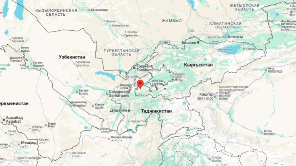 Earthquake struck Kyrgyzstan overnight