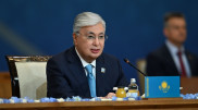 Tokayev’s article was published in a Russian newspaper