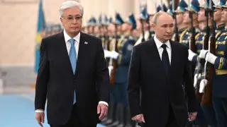 Tokayev and Putin begin high-level talks in Astana