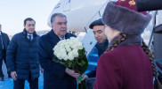 President of Tajikistan arrives in Astana