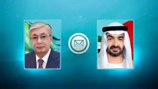 Tokayev sent a congratulatory telegram to UAE President