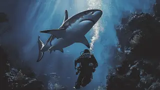 Almost bit off head: Shark attack on diver caught on video