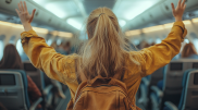 Foreigner was detained at Almaty airport for inappropriate behavior