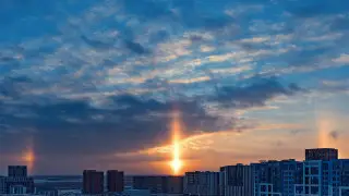 Natural miracle: Two suns spotted in Astana