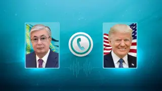 Tokayev holds phone call with Donald Trump