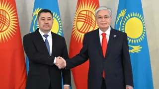 Tokayev congratulates President of Kyrgyzstan on his birthday