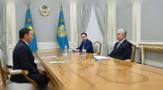 Kassym-Jomart Tokayev met with Gennady Golovkin