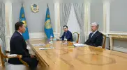 Kassym-Jomart Tokayev met with Gennady Golovkin