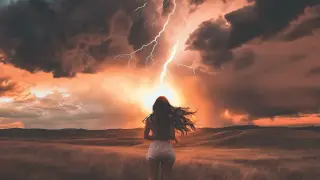 Teenager left unable to move or speak after lightning strike