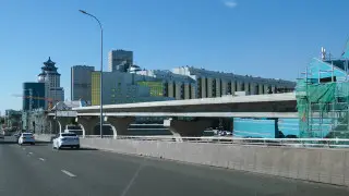 When will LRT trains arrive in Astana