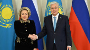 Tokayev met with Russia’s Federation Council Chair Matviyenko