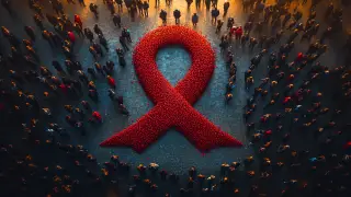 How many children and adults are living with HIV in Kazakhstan?